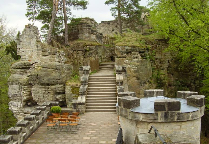 Skalní hrad – Kozlov (Chlum), Czech Republic (Czechia)